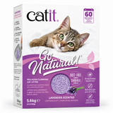 Arena para Gato Catit  Natural  Aglomerante de Guisante Lavanda 5,6 kg