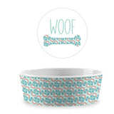 Comedero para mascotas simple Flower Fields woof s