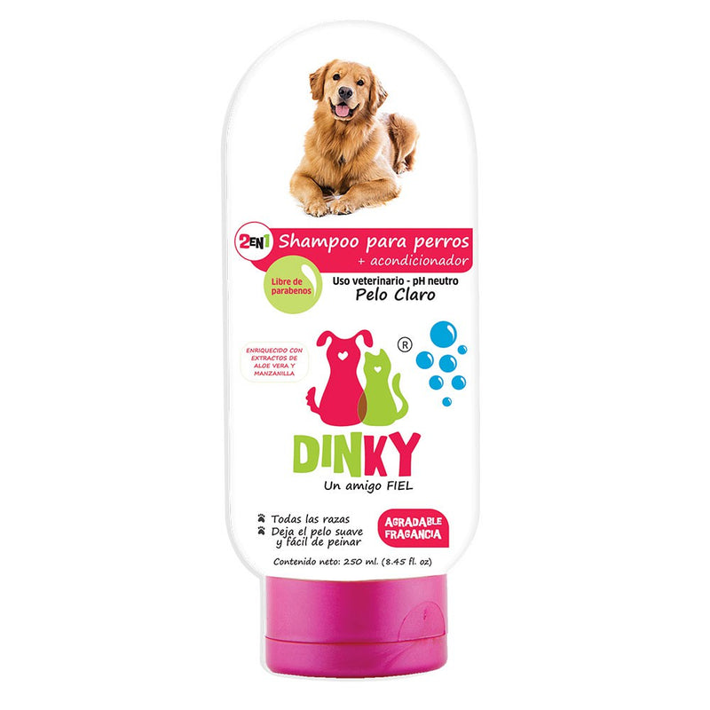 Shampoo Dinky Para Perros de Pelo Claro