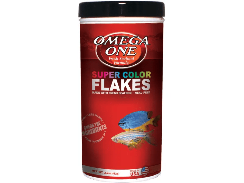 Alimento Para Peces Omega One Super Color. Color Flakes.12 Grs