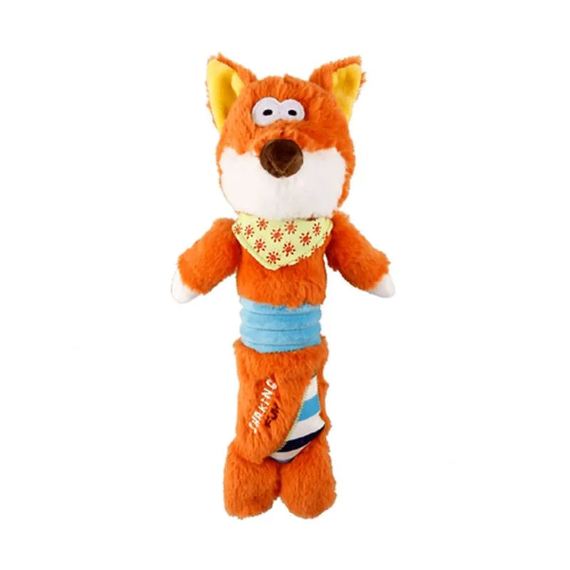 GiGwi Juguete Para Perro Plush Toy Fox Squeaker