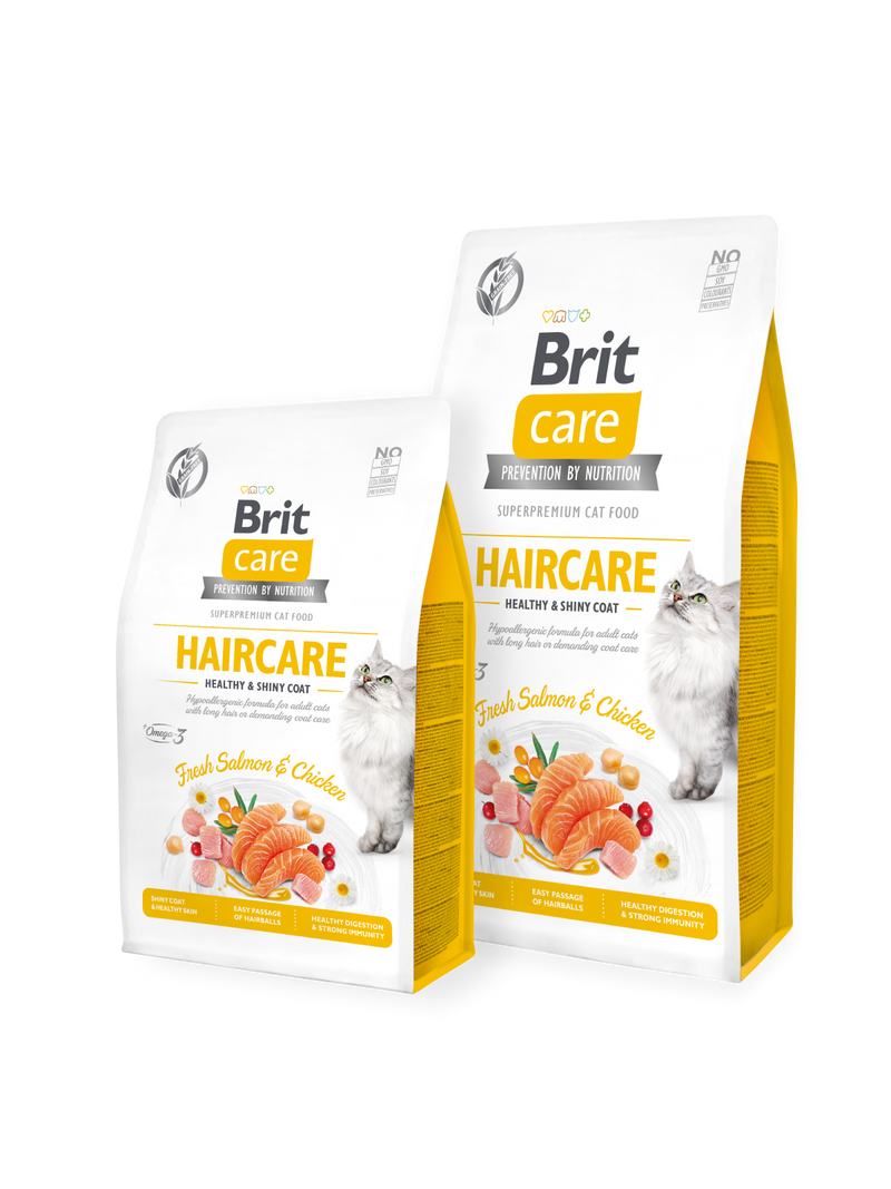 Alimento Para Gato Brit Care Pelo Saludable y Brillante