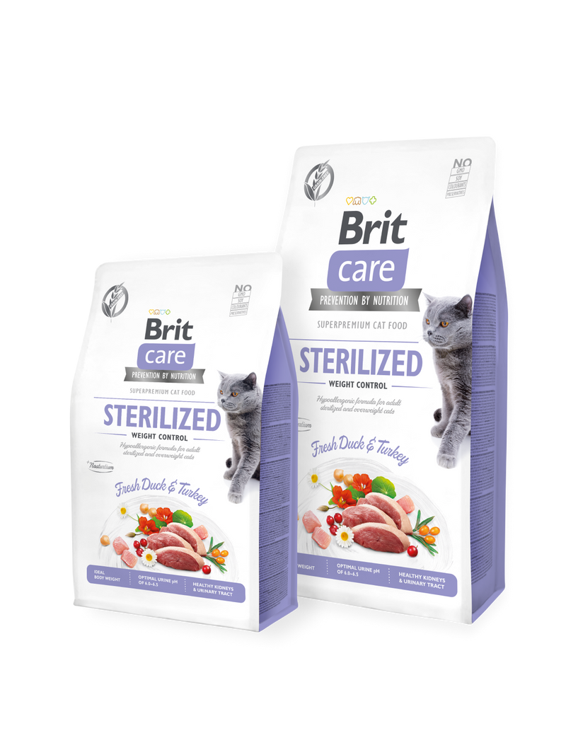 Alimento Para Gato Brit Care  Esterilizado Control De Peso