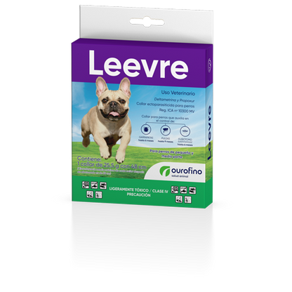 Collar Ectoparatisida para Perros Leevre