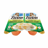 Snack Dog Twins Pollo y Vegetales para Perro Inaba  2 x 35 g