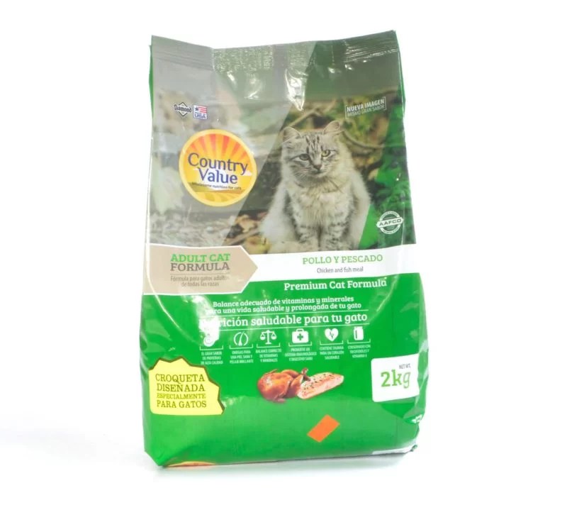 Alimento Para Gato Country Value 2 Kg