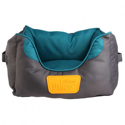 Cama Gigwi  Cuadrada Gris
