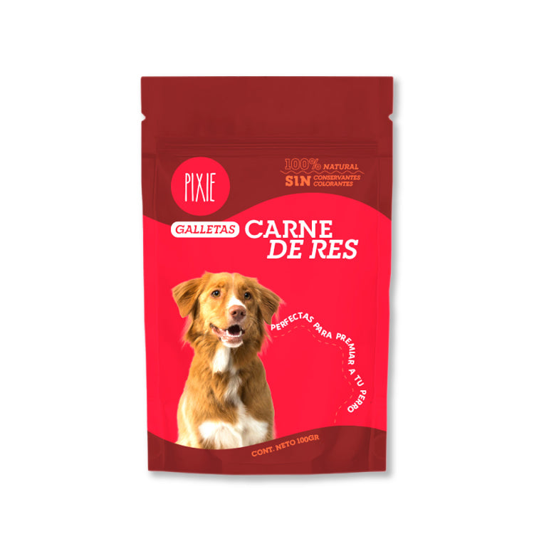 PIXIE GALLETA CARNE DE RES