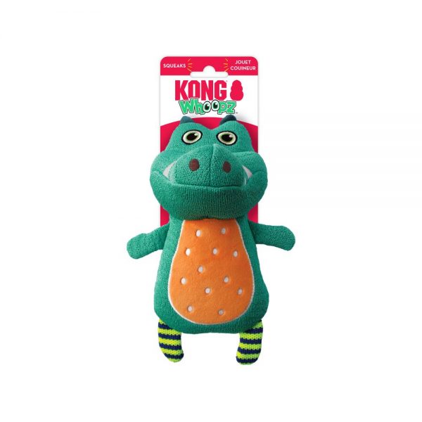 Juguete Para Perro KOng Peluche Whoopz Cocodrilo