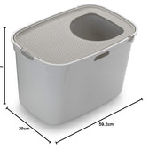 Arenera Para Gatos Top Cat Gris