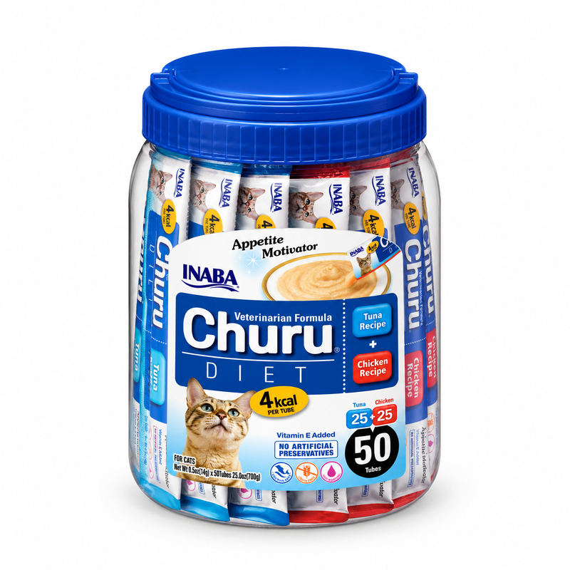 Churu para Gato Diet Pollo y Atun  x 50 Und