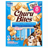 INABA Churu Bites Pollo con Queso para Perros x8