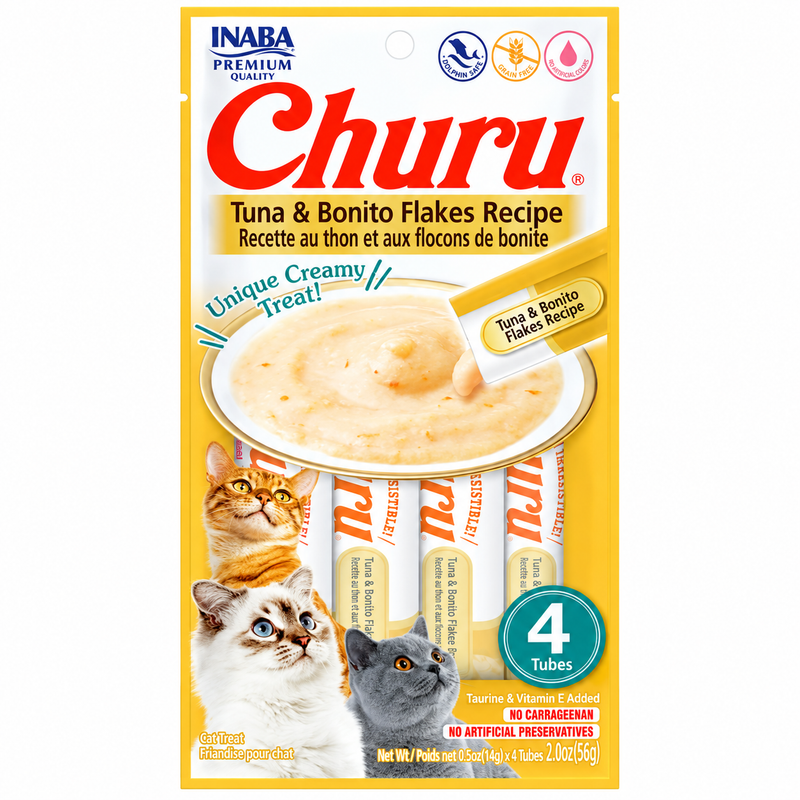 Inaba Churu Tuna & Bonito Flakes Recipe