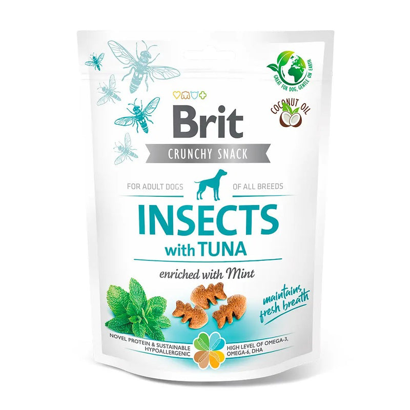 Brit Snack Crujiente Insectos con Atun 200gr