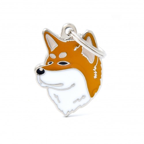 Placa de Identificación Akita Inu