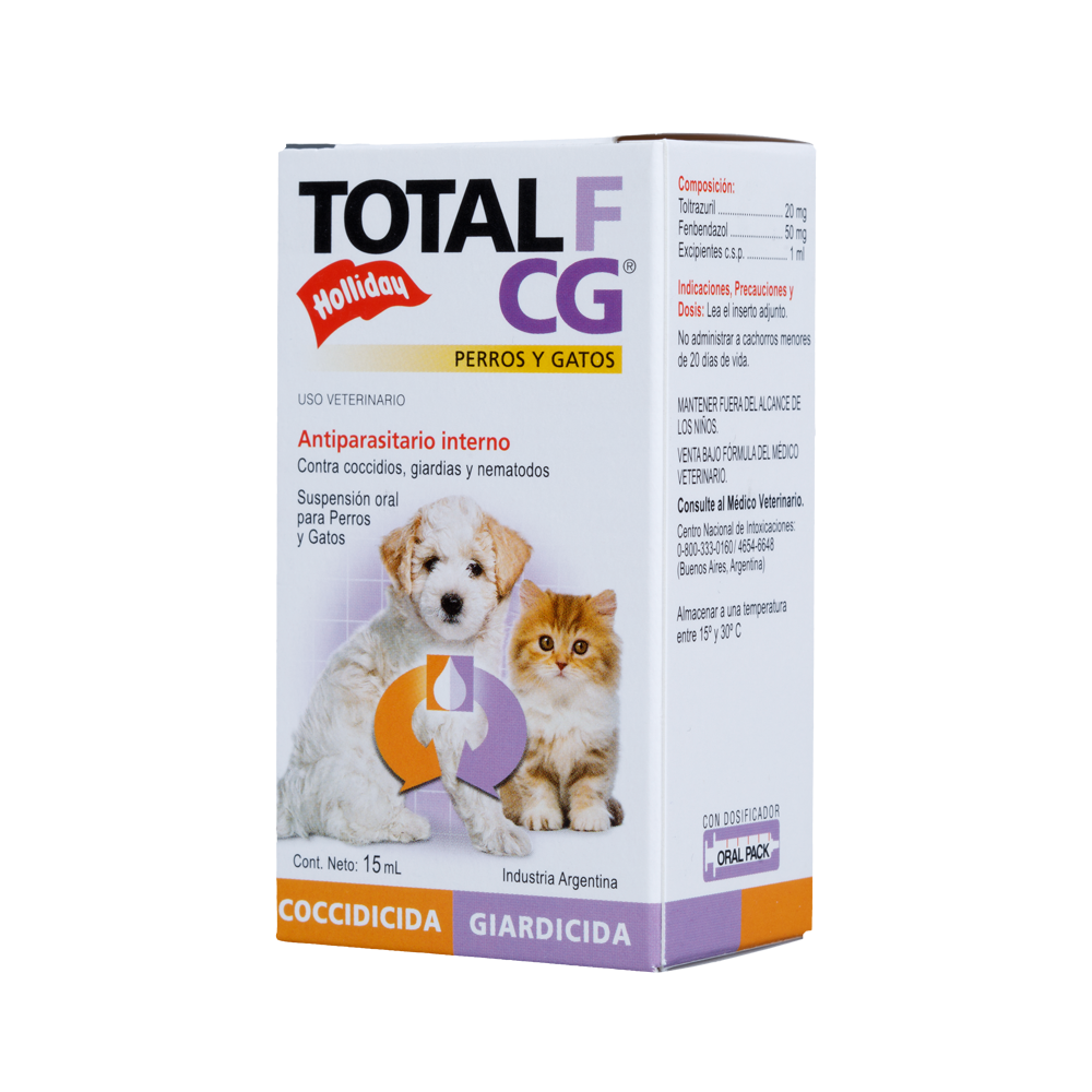 Antiparasitario Interno Total F Cg Perro Y Gato