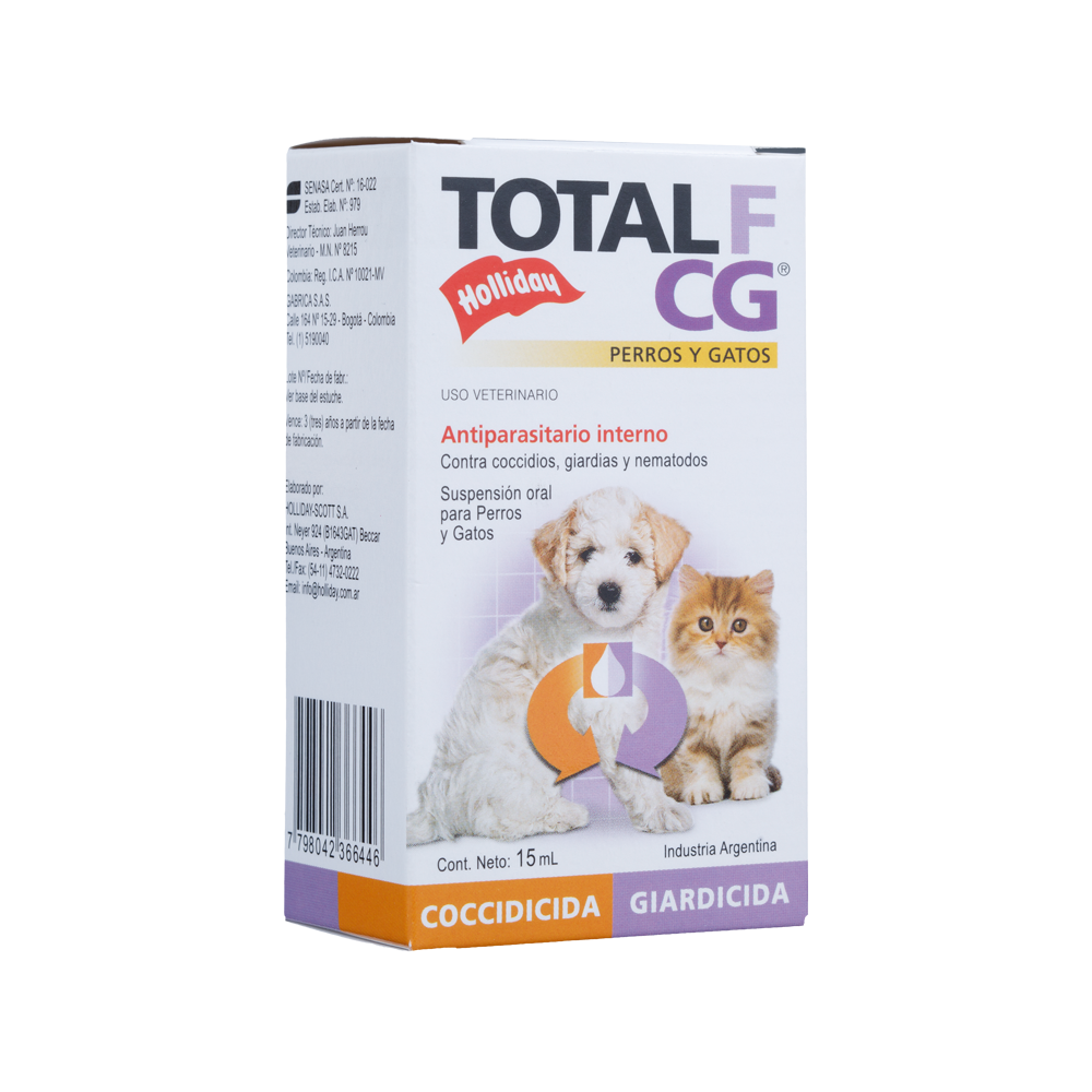 Antiparasitario Interno Total F Cg Perro Y Gato