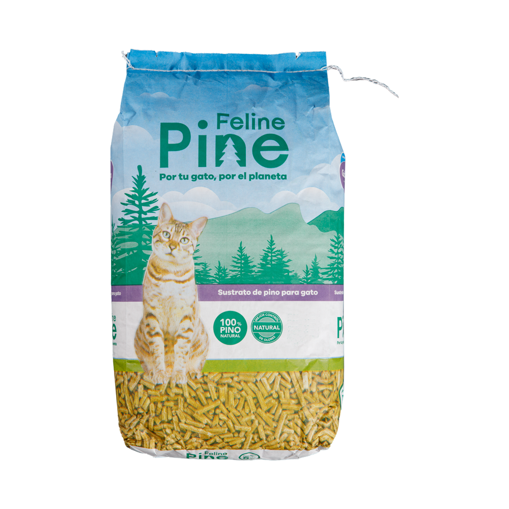 Arena para gato Feline Pine 10Kg