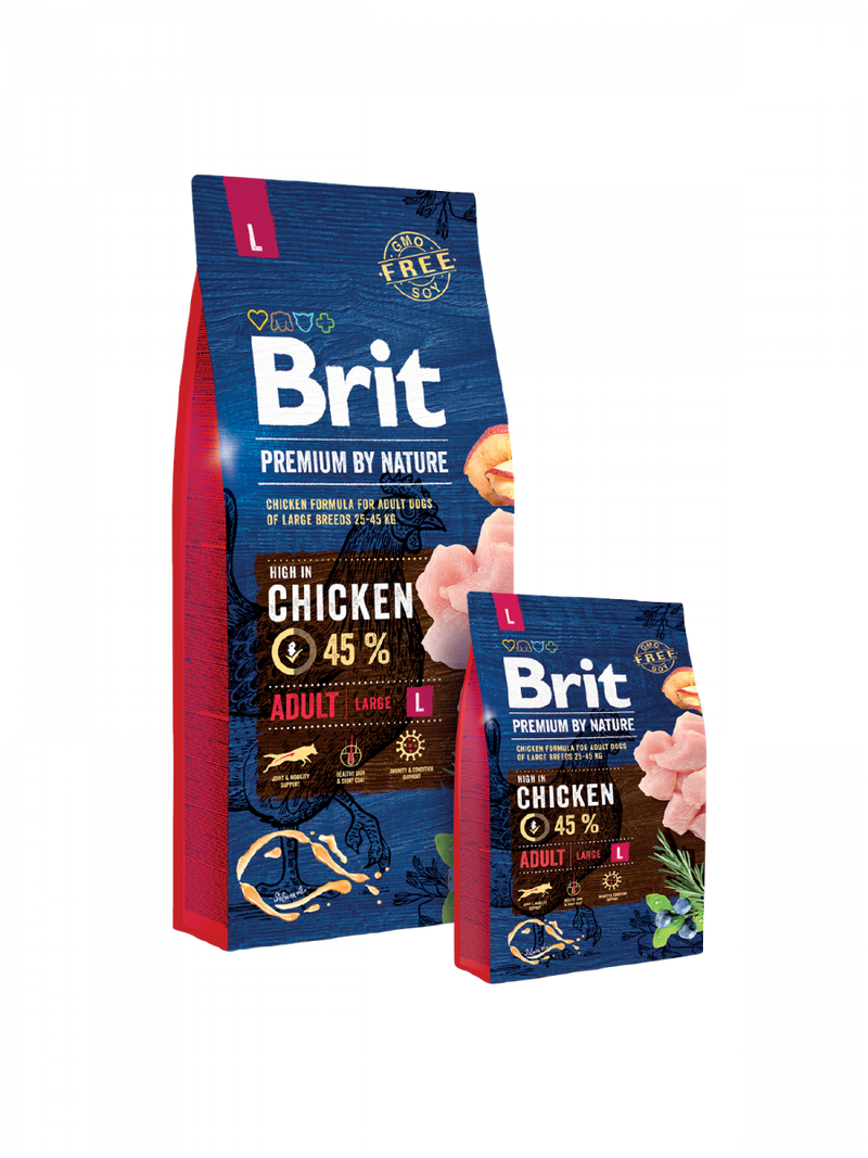 Alimento para Perro Brit  by Nature Adulto Large  15 Kg