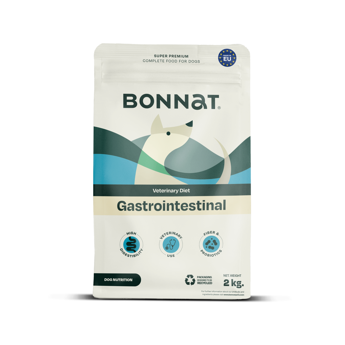 Alimento Seco Bonnat Para Perro Gastrointestinal 2 Kg