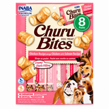 INABA Churu Bites Pollo con Salmón para Perros x8