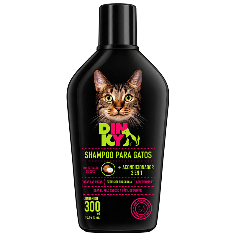 Shampoo Para Gatos Dinky 300ml