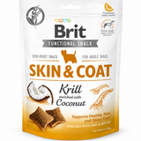 Brit Functional Snack Skin & Coat Krill con Coco para Perros 150 g