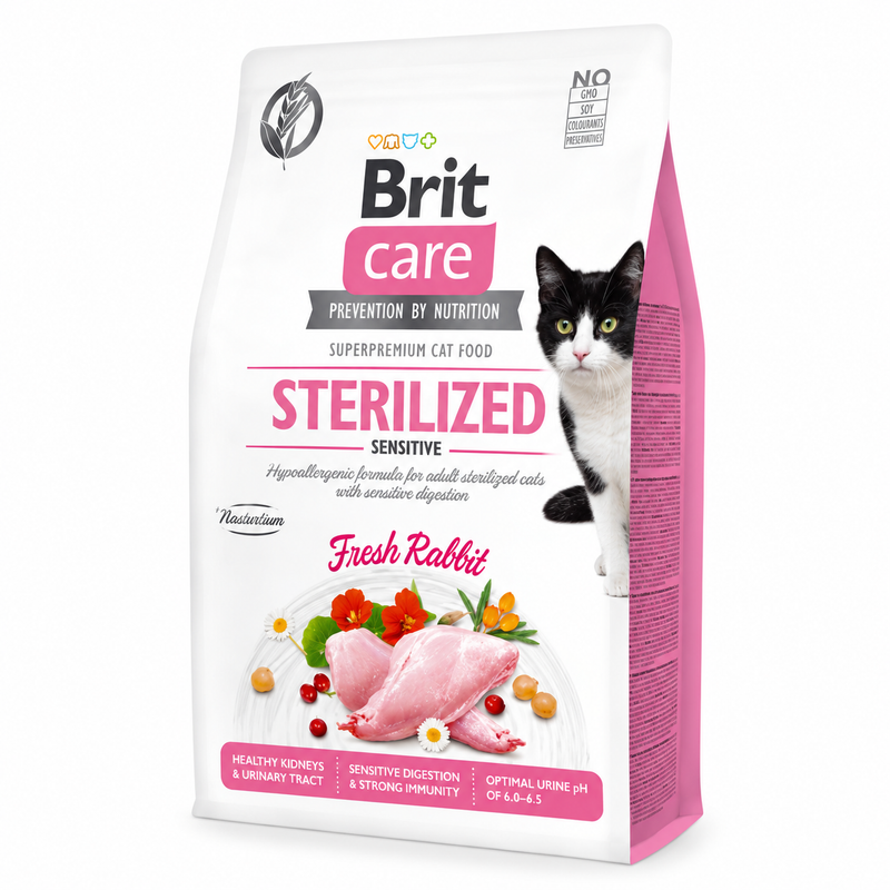 Alimento Para Gato Brit Care Sterilized Sensitive