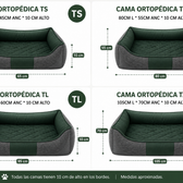 Cama Ortopédica Impermeable para Perros – Espuma 5 cm