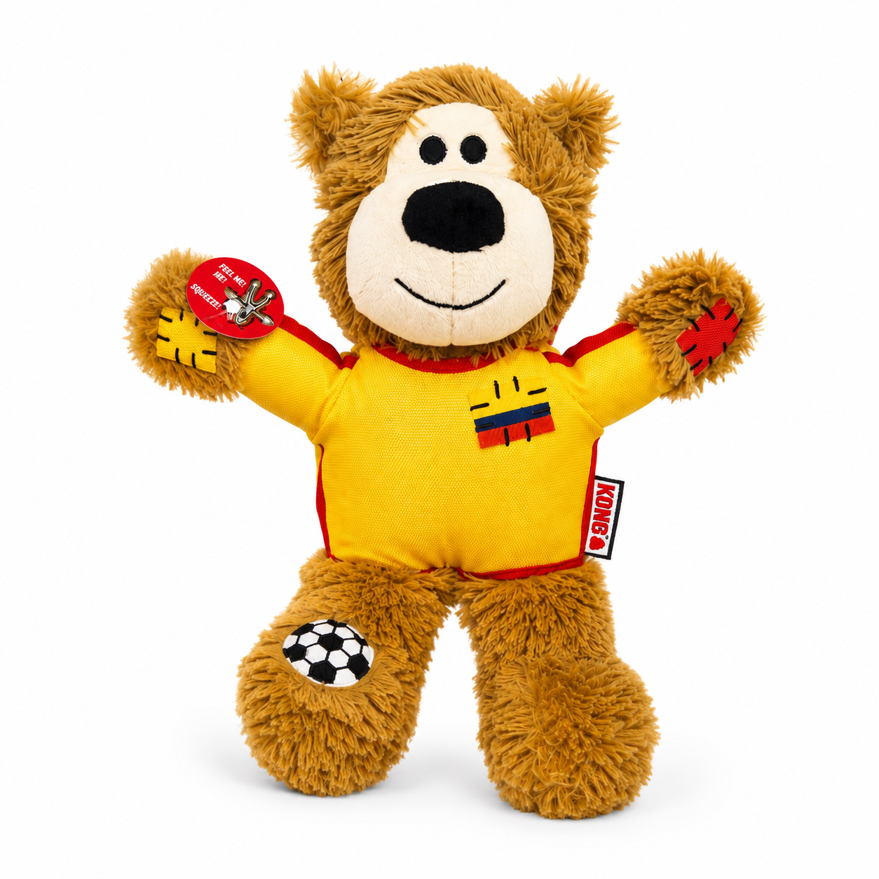 KONG Wild Knots Bear Colombia | Peluche Resistente con Cuerdas Internas para Perros
