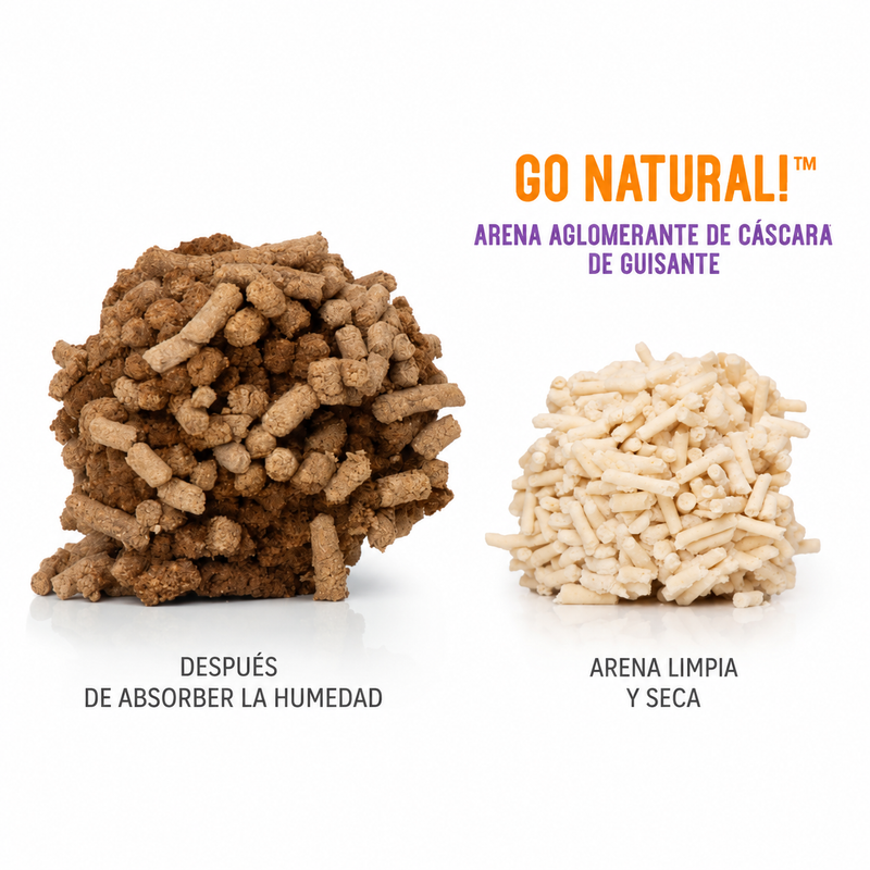 Arena Catit Natural Aglomerante de Guisante Vainilla 5,6 kg