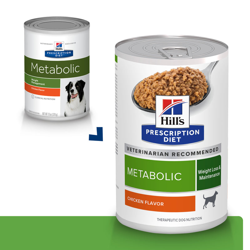 Comida Húmeda Para Perro Hills  Prescription Diet Metabolic Pollo