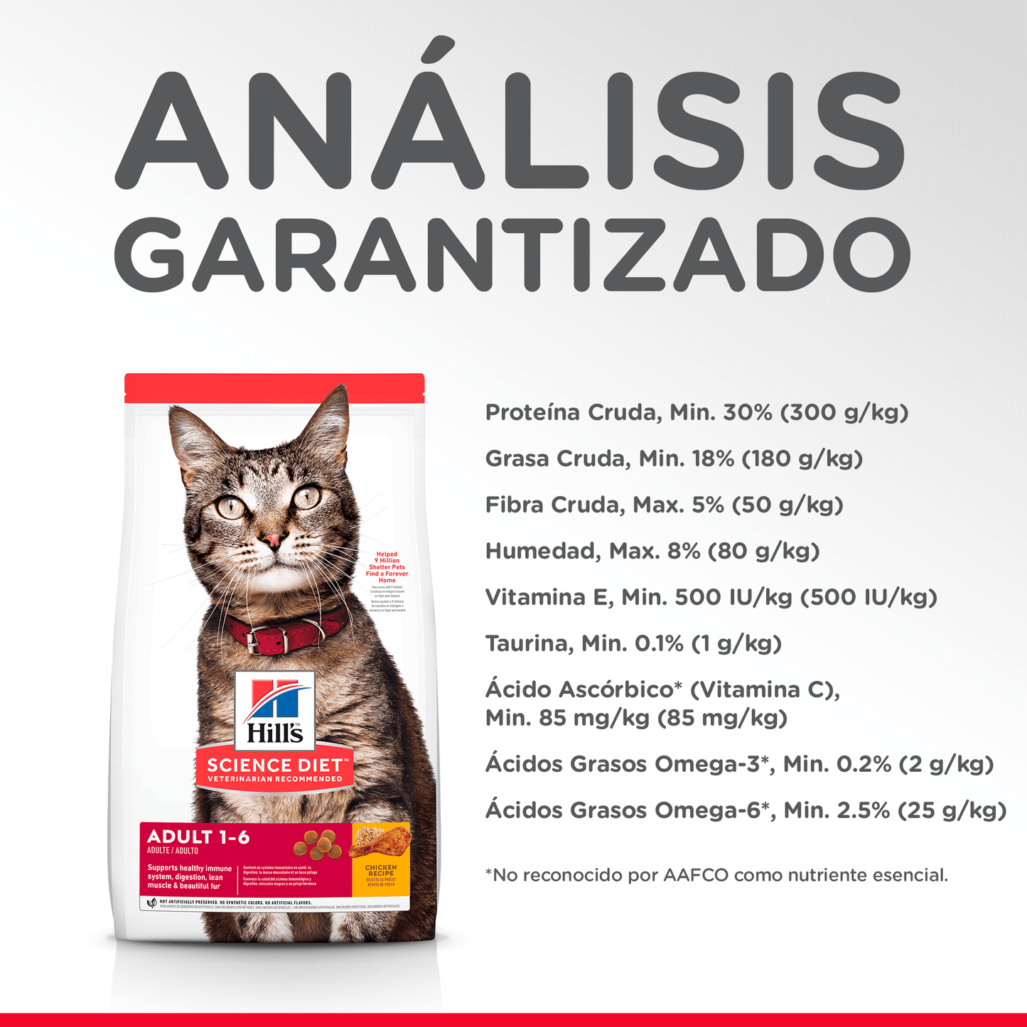 Comida para gato Hills Optimal Care  Adulto