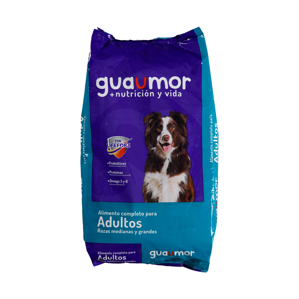 Comida Para Perro Guaumor Adulto Razas Medianas Y Grandes