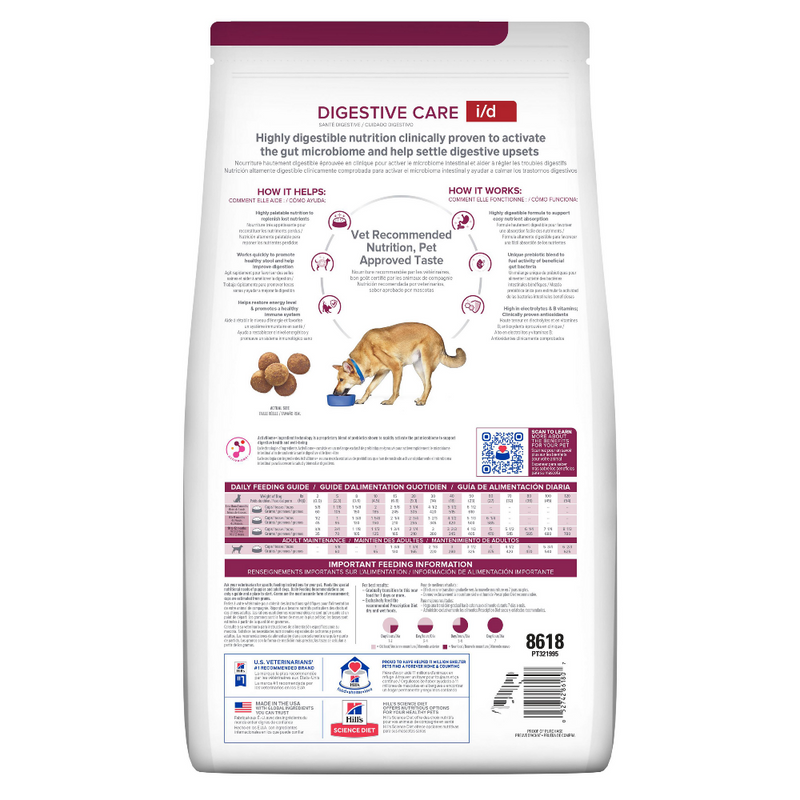 Comida Para Perro Hills Prescription Diet Digestive Care I/D Pollo