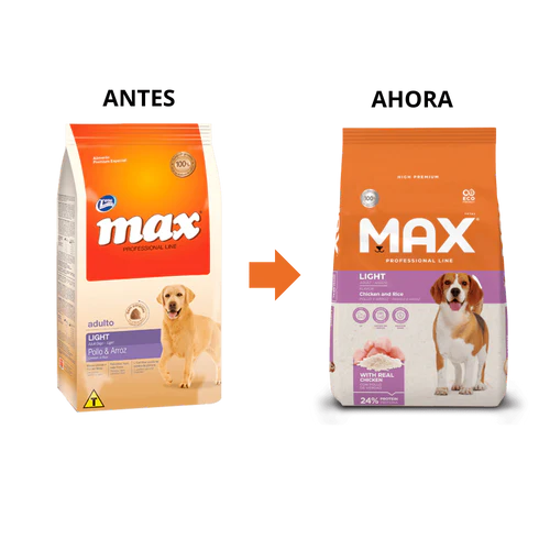 Comida Para Perro Max Adulto Light Pollo Y Arroz