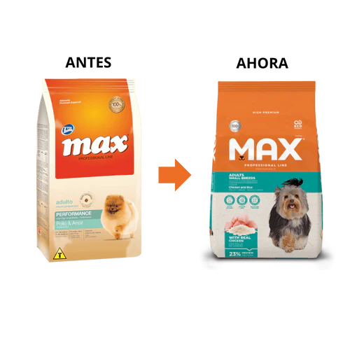 Comida Para Perro Max Adulto Razas Pequeñas Performance Pollo