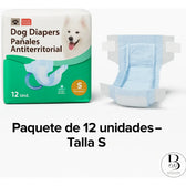 Pañal Postquirurgico Y Antiterritorial X12 Und