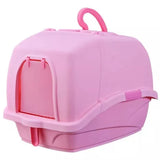 Arenera de Lujo Extra Grande para Gato  Rosa