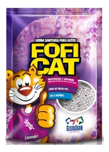 ARENA FOFICAT LAVANDA 25KG