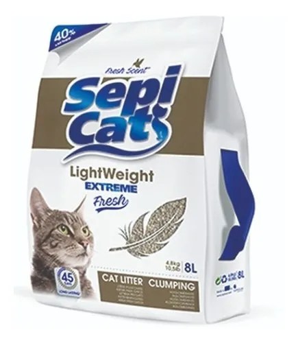 Arena Para Gatos Sepicat 4.8 kg