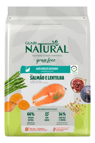Alimento para Gato Guaby Natural Adulto Castrado