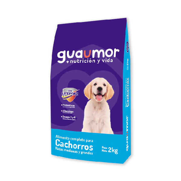 Comida Para Perro Guaumor cachorro Razas Medianas Y Grandes