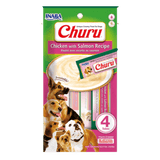 Churu Para Perro Sabor Pollo y Salmón x 4 Unidades