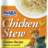 Snack para Gato Inaba Stew Pollo 40 Grs