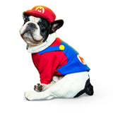 Disfraz de Mario Bros para Perros | Traje Divertido de Halloween