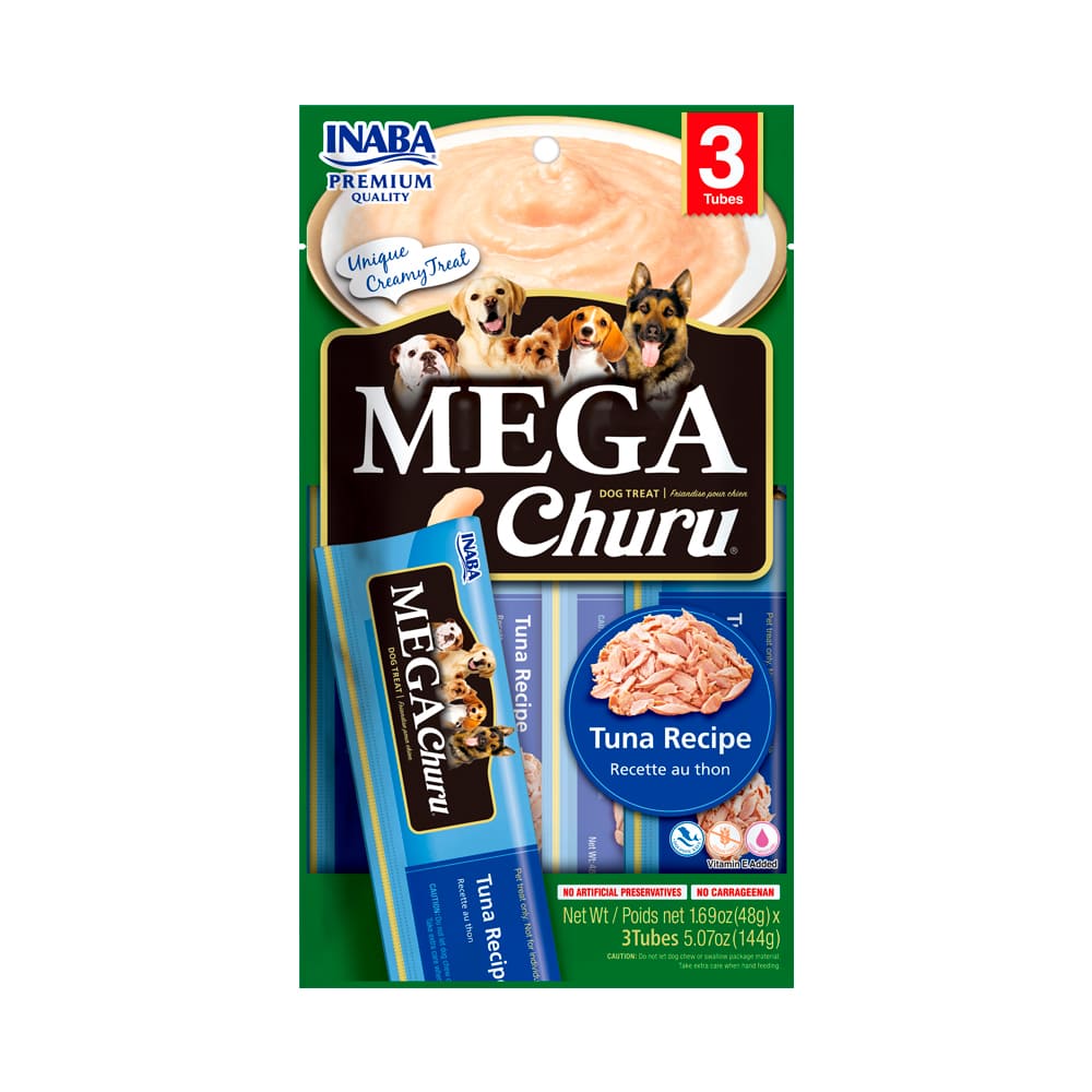 Snack Para Perro Mega Churu x 3 Atun
