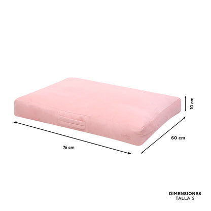 Cama para Mascota Zeus Color Rosa