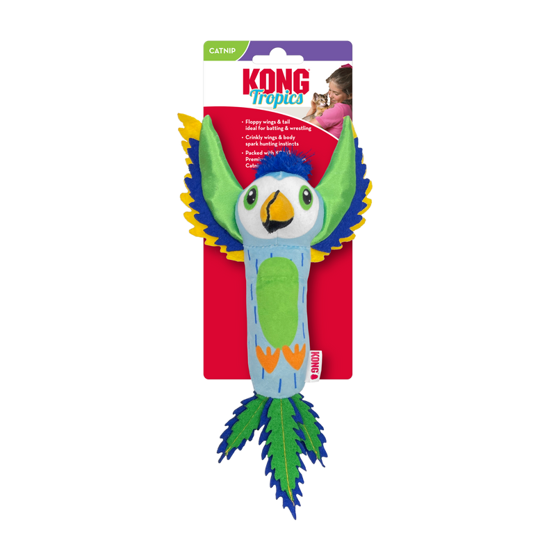 Juguete para gato KONG® TROPICS BIRD SURTIDO