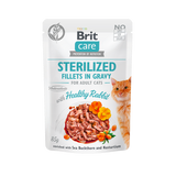 Alimento Húmedo Para Gato Brit Care Esterilizado 85g